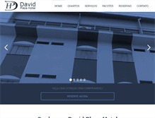 Tablet Screenshot of davidplazahotel.com.br
